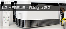 LG HF85LS Allegro 2 0 news