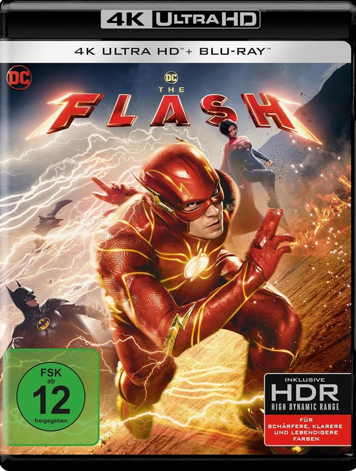 The Flash 4k uhd blu ray review cover