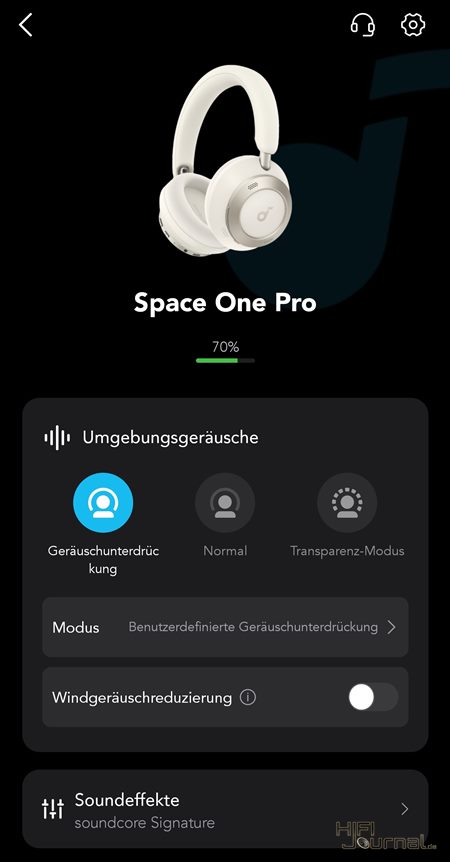 Soundcore Space One Pro App 02